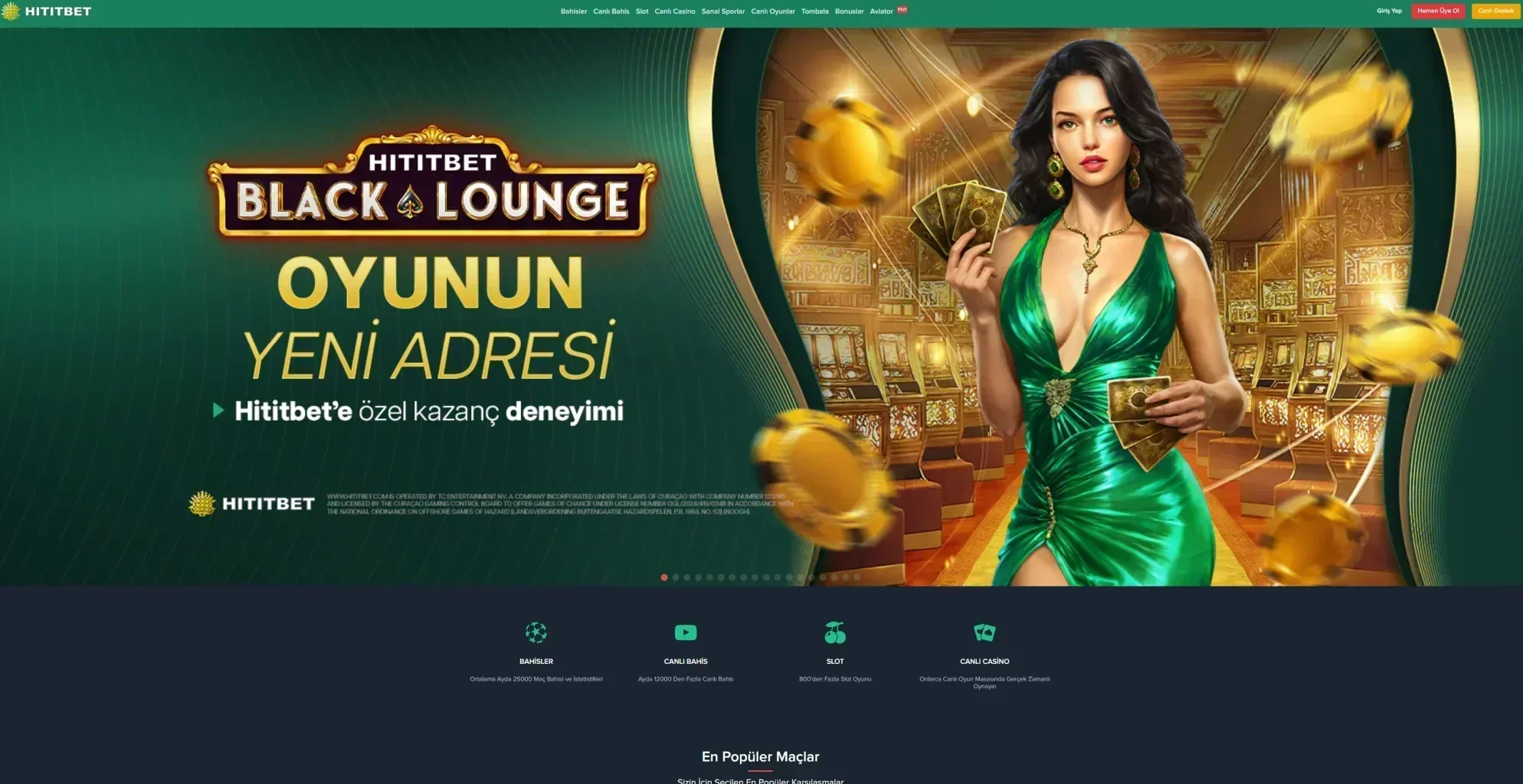 Hititbet ekran görüntüsü
